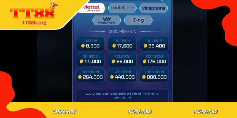 Người chơi kiểm tra điều kiện trước khi nạp tiền nhà cái T88